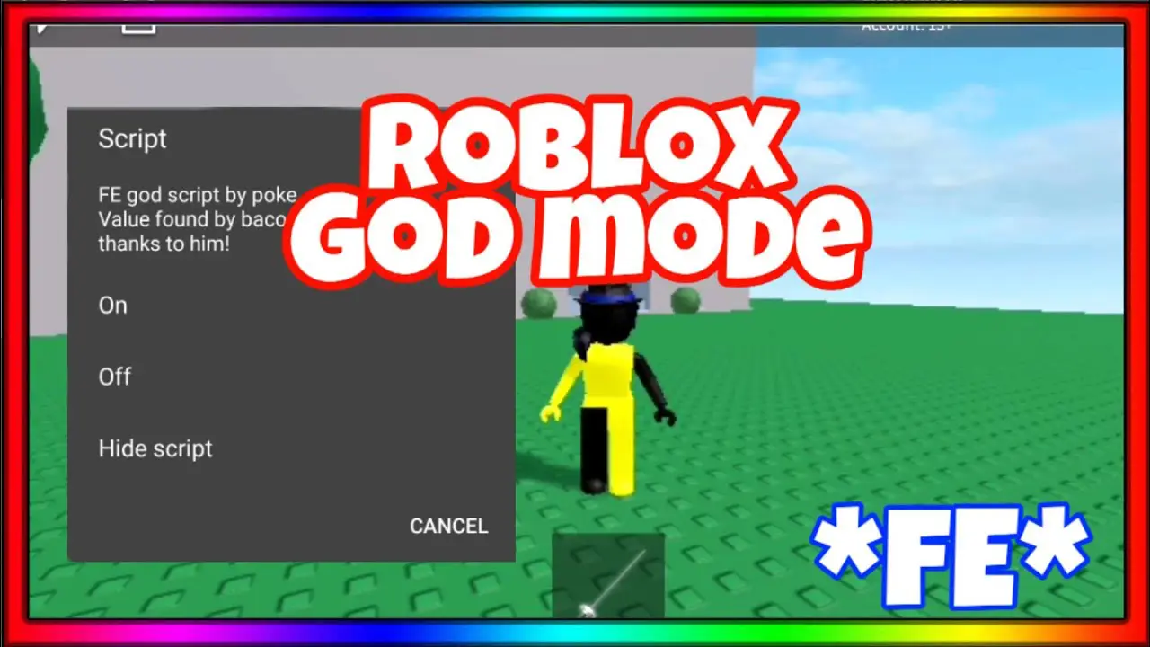 Roblox God Mode Script