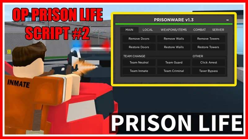 Roblox Prison Life Script